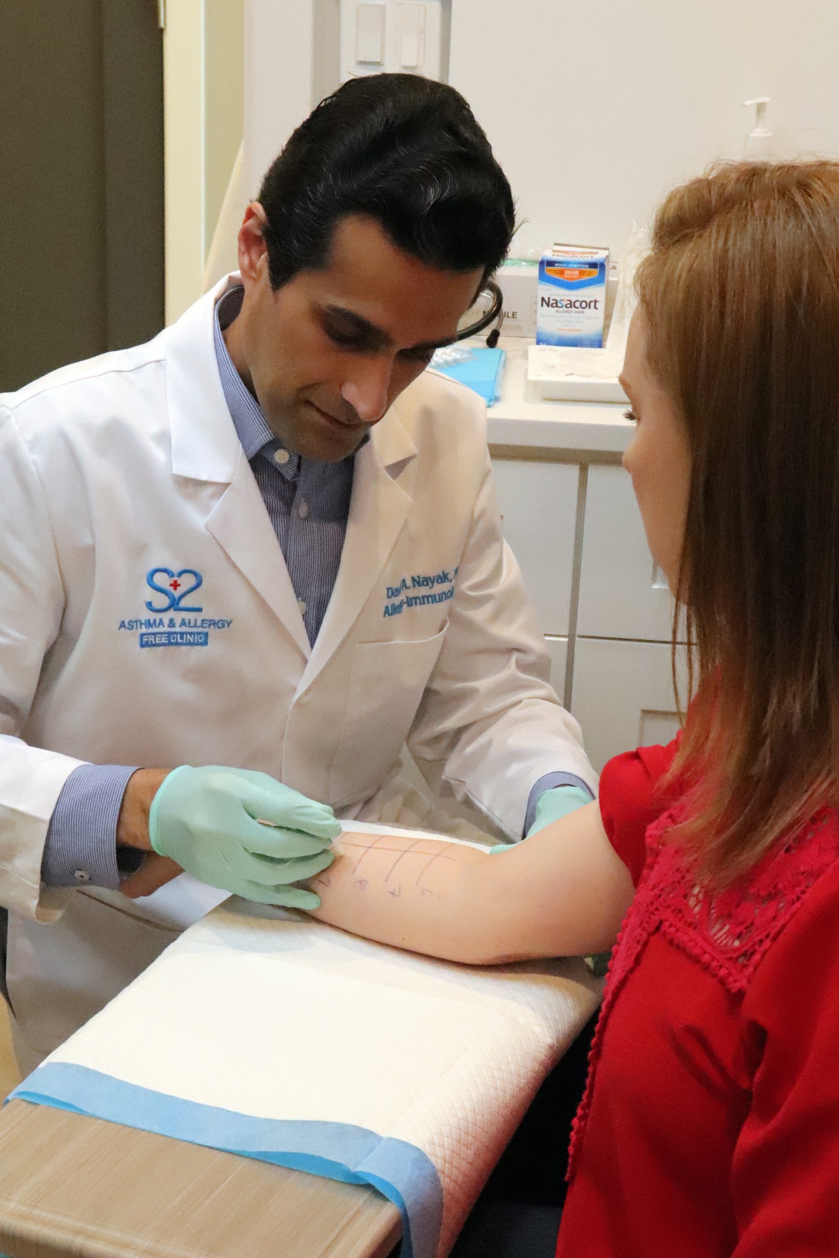 Skin testing for allergies Dr. David Nayak